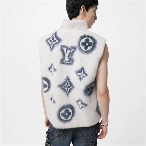 louis vuitton monogram gilet|Monogram Mink Gilet .